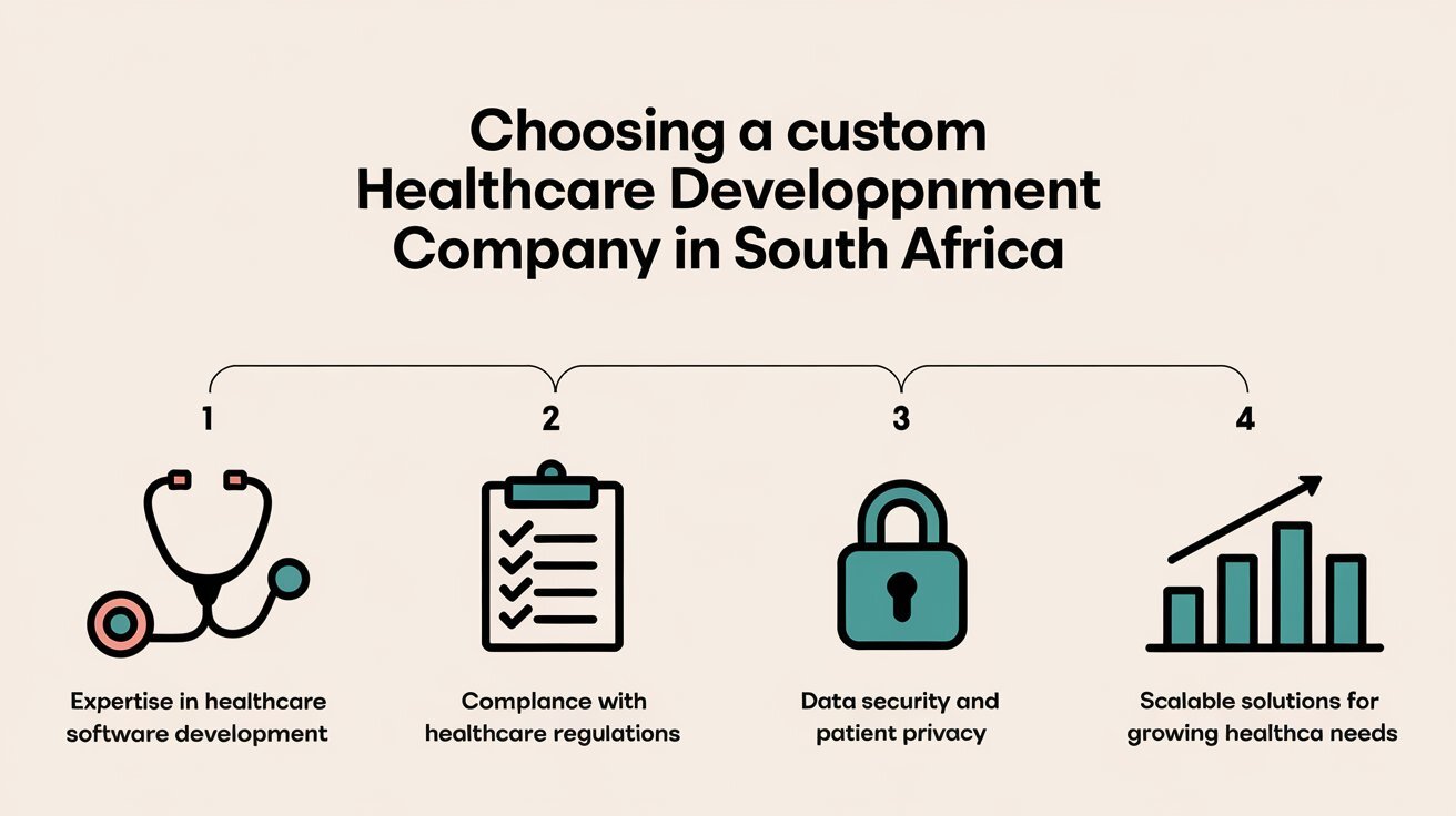 Choosing a Custom Healthcare Software Development Company in South Africa
