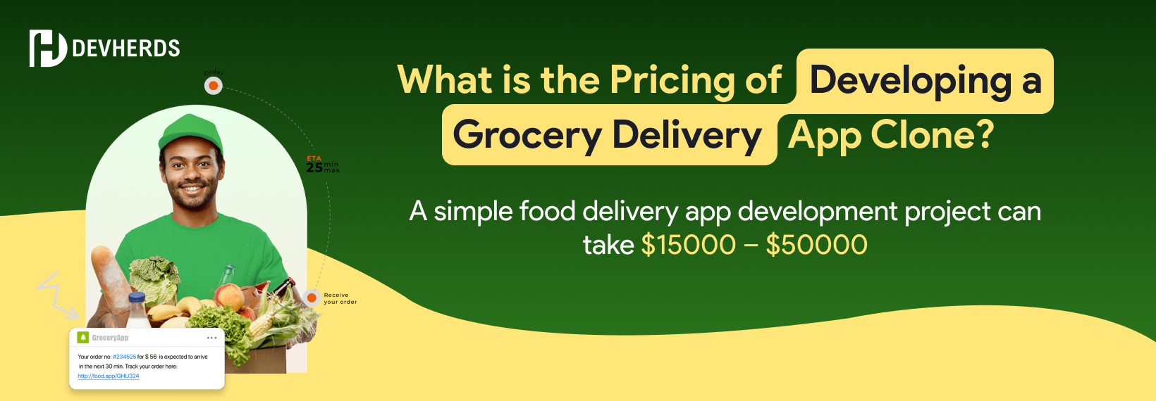 What is the Pricing of Developing a Grocery Delivery App Clone
