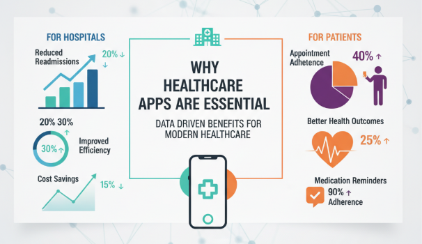 Why Healthcare Apps are Essential for Hospitals and Patients